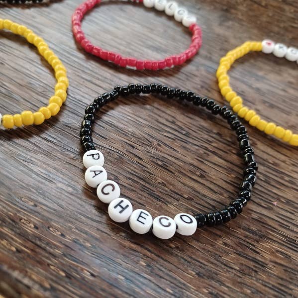 Paco Designs - CHIEFS TEAM SPIRIT Bracelets Red, Black or Yellow: Red