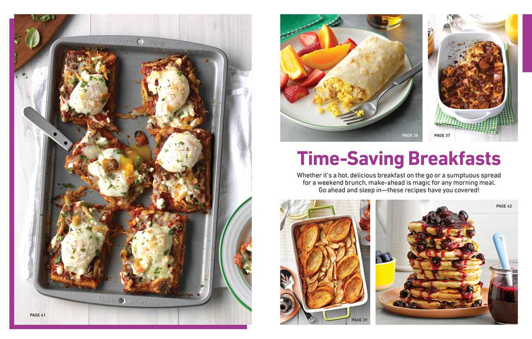 Simon & Schuster - Taste of Home Make Ahead Comfort Foods by: Paperback; 256 pages / English