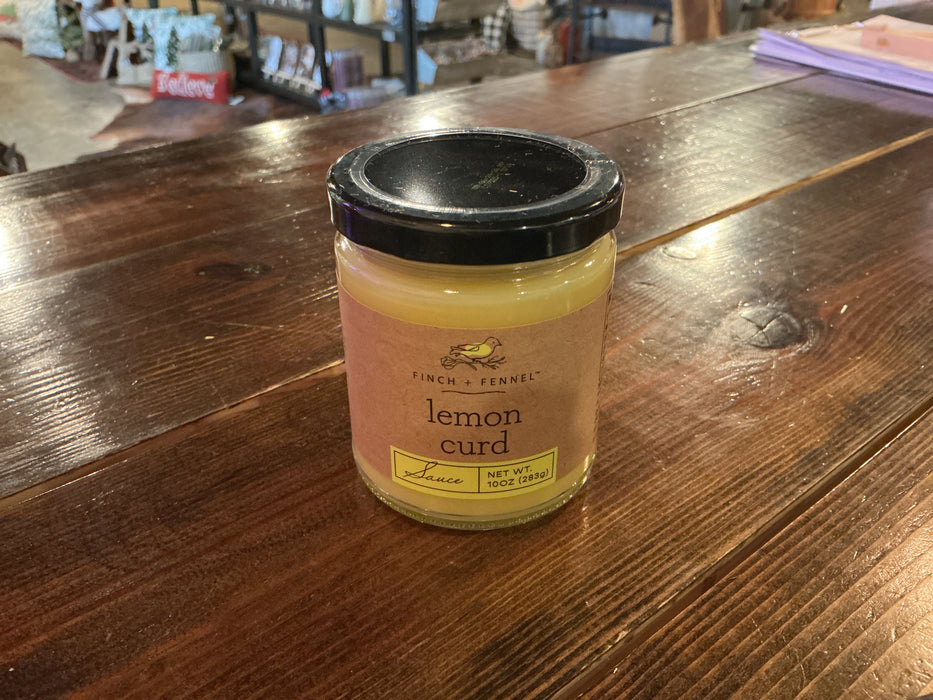 Finch + Fennel 10 oz lemon curd sauce
