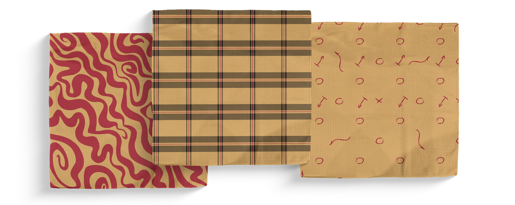 Absorb-Lumen - All Star Double-Sided Dish Cloth Set