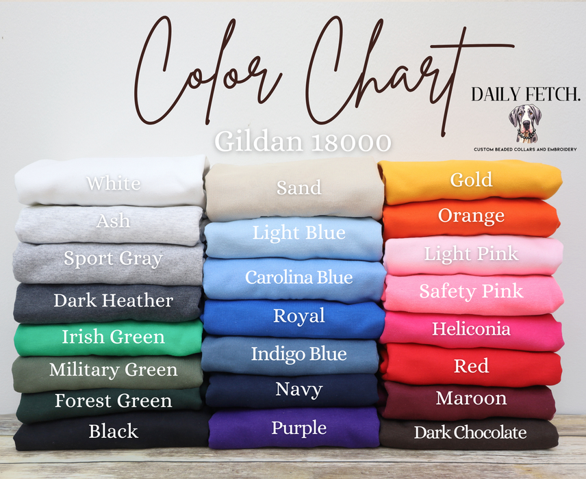 Daily Fetch KC - KC Skyline Embroidered Sweatshirt: XL