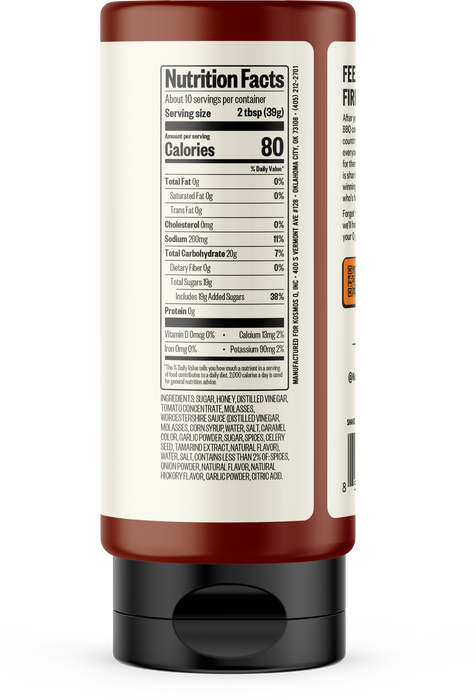 Kosmos Q - 20 OZ Competition BBQ Sauce Bottles (Case of 6)