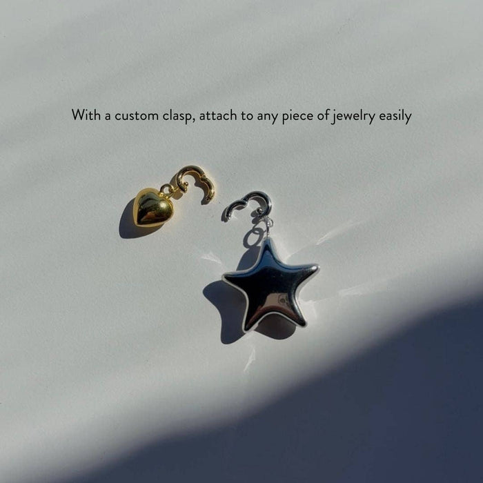 Nickel and Suede - Gold KC Initial Charm