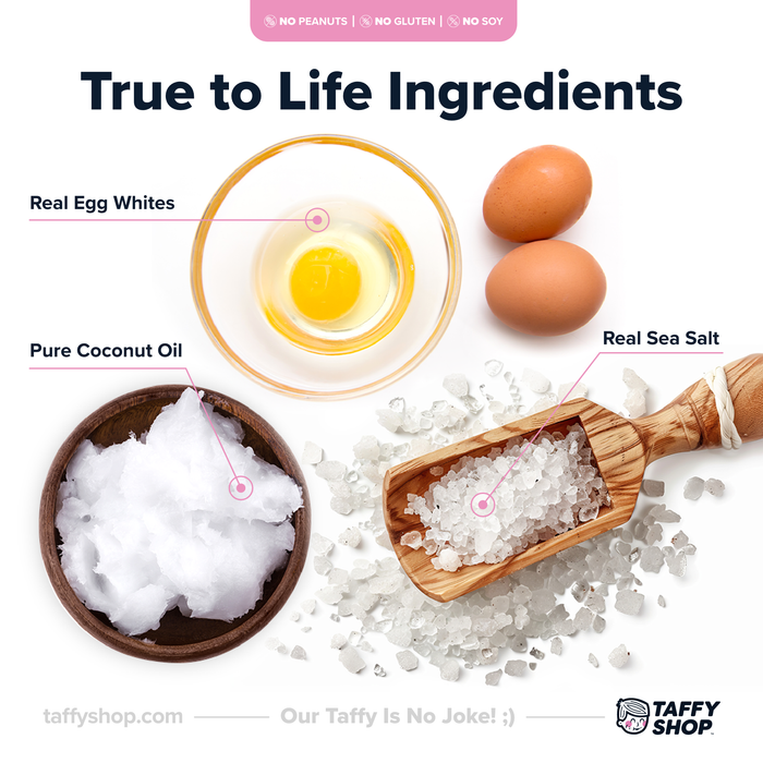 Taffy Shop - Fluff Stuff™ Taffy (Cotton Candy): Personal (7oz)