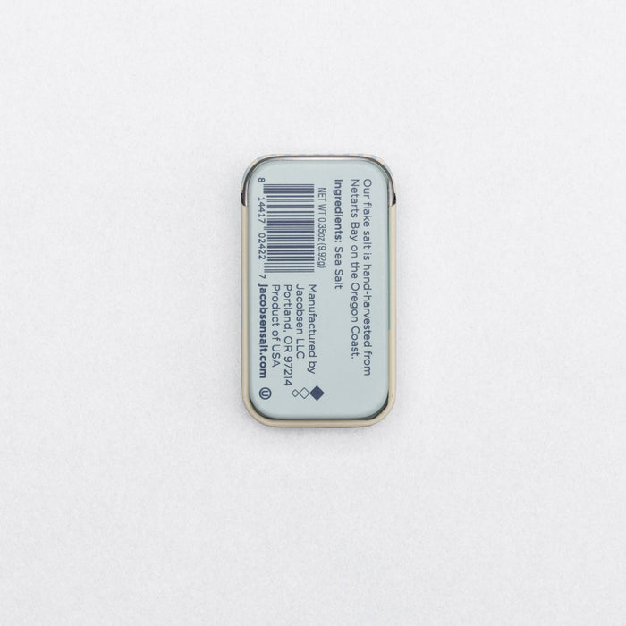 Jacobsen Salt Co. - Pure Flake Sea Salt Slide Tin