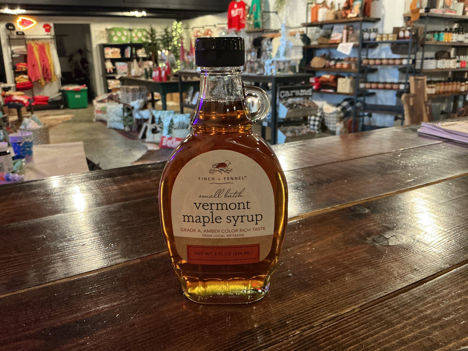 Finch and Fennel Small batch Vermont Maple Syrup