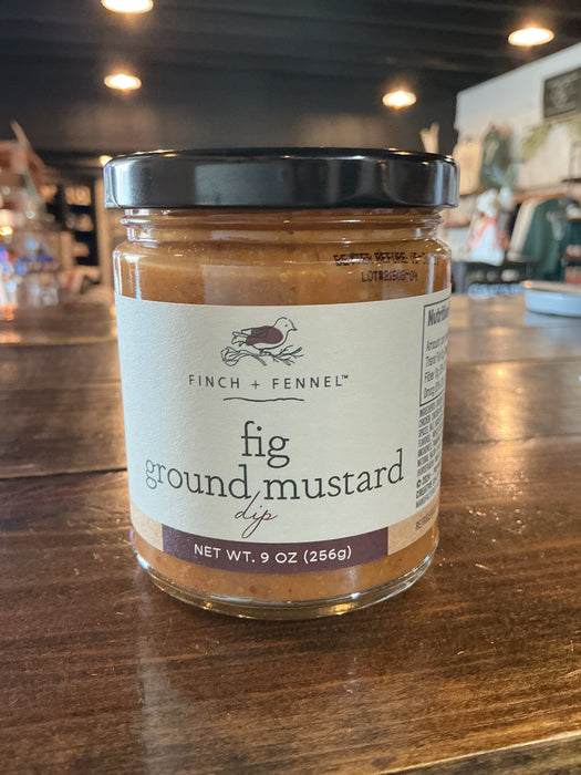 Finch+Fennel Fig ground mustard dip
