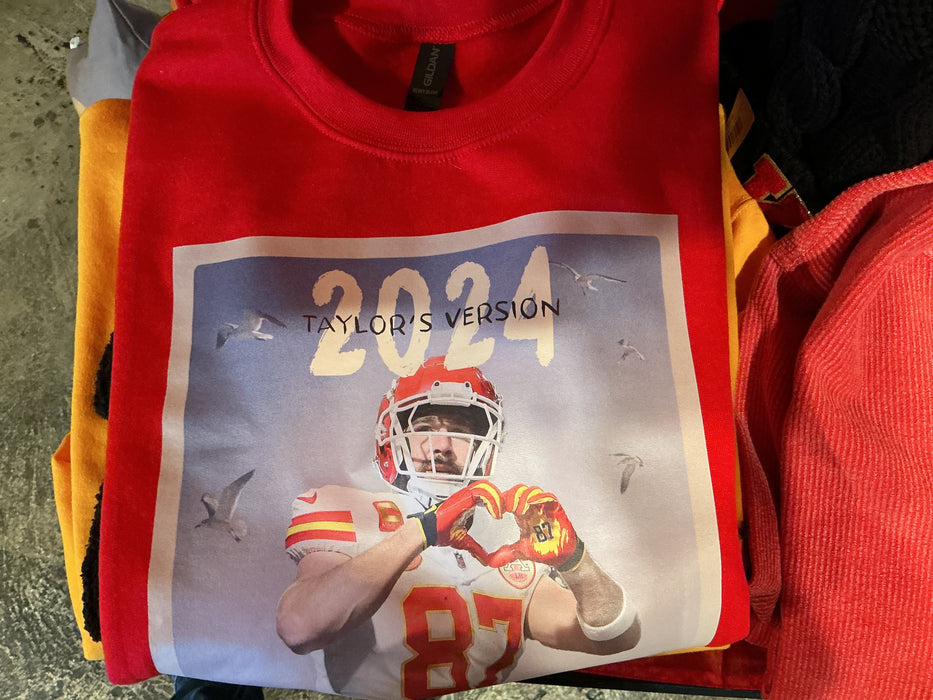 ADULT Taylor Swift/Chiefs Sweatshirts