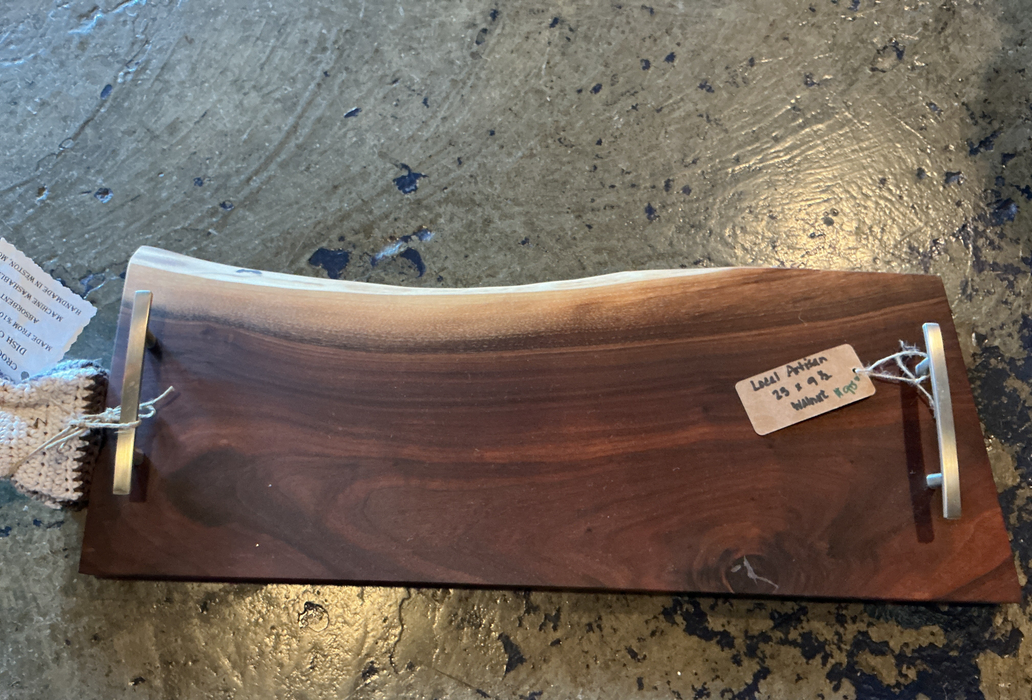 Walnut Serving Tray / Board.                   23 X 9-1/2