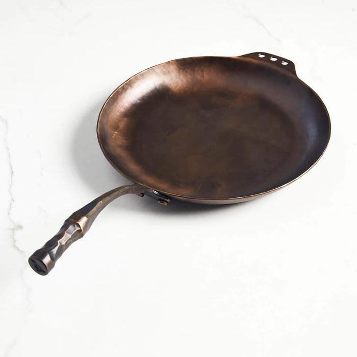 SMITHEY Carbon Steel Farmhouse Skillet