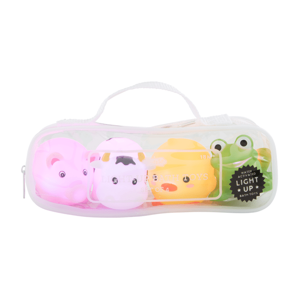 Light up farm bath toys