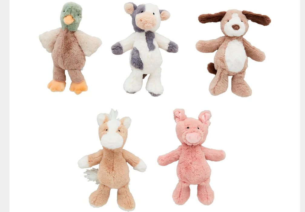 Barnyard plush pals
