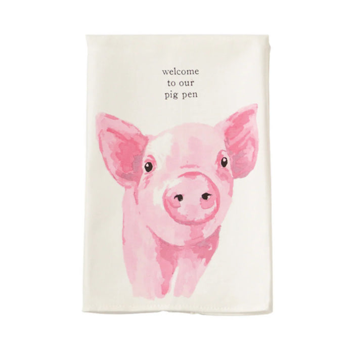 Mudpie Pig Farm Towel