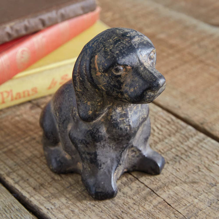 CTW Home Collection - Cast Iron Puppy Figurine