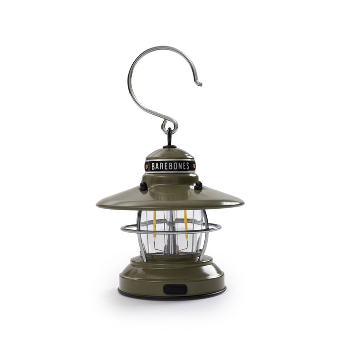 Barebones - Edison Mini Light - Great Holiday Ornament!: Red