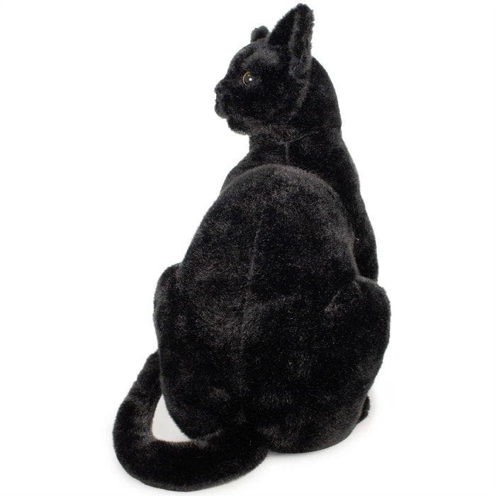 VIAHART Toy Co. - Boone The Black Cat | 13 Inch Stuffed Animal Plush