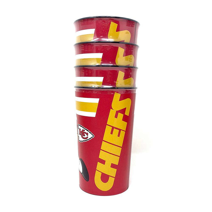 Party Animal, Inc. - Kansas City Chiefs Party Cup 4-Pack