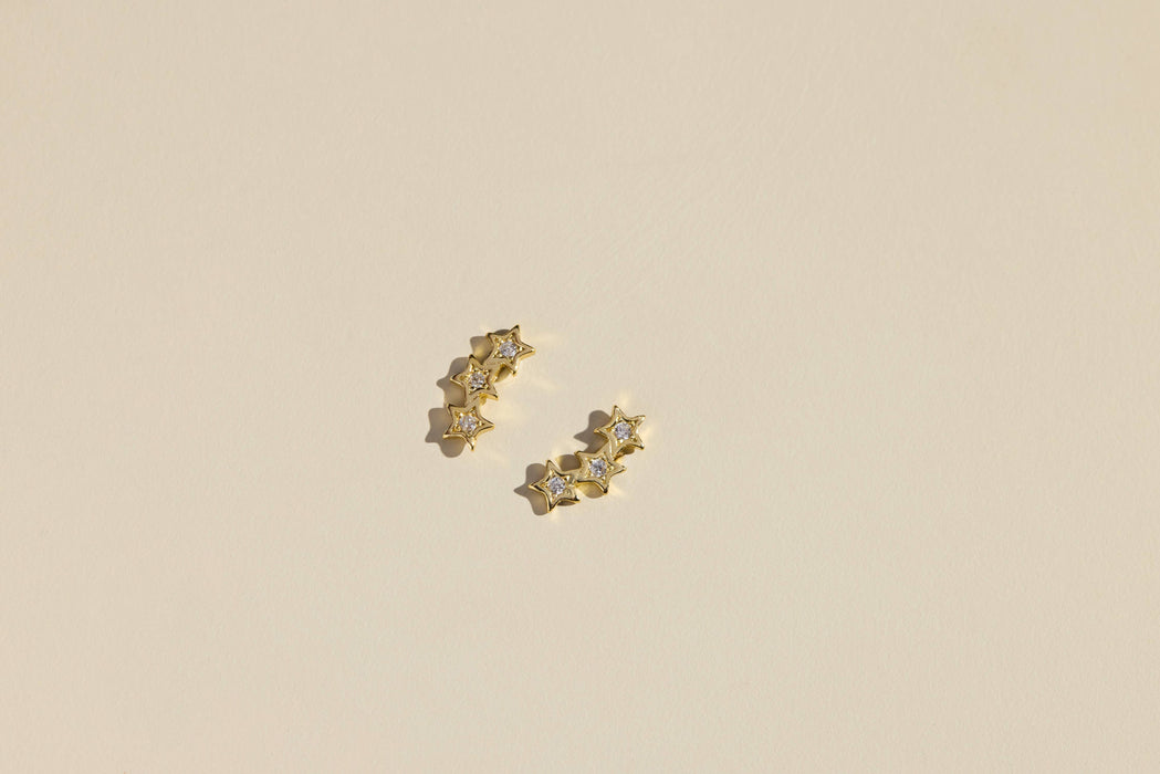 Nickel and Suede - Constellation Studs: One Size