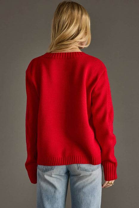 Panache Apparel Co. - Red Game Day Sweater