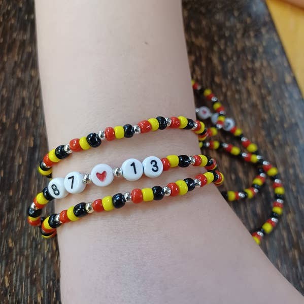Paco Designs - 87 HEART 13 Bracelet