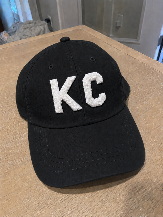 Thread Friday - Kansas City KC Dad Hat – White Chenille: Turquoise
