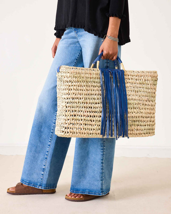MERSEA - Bazaar Basket - Large: Lush Green / L
