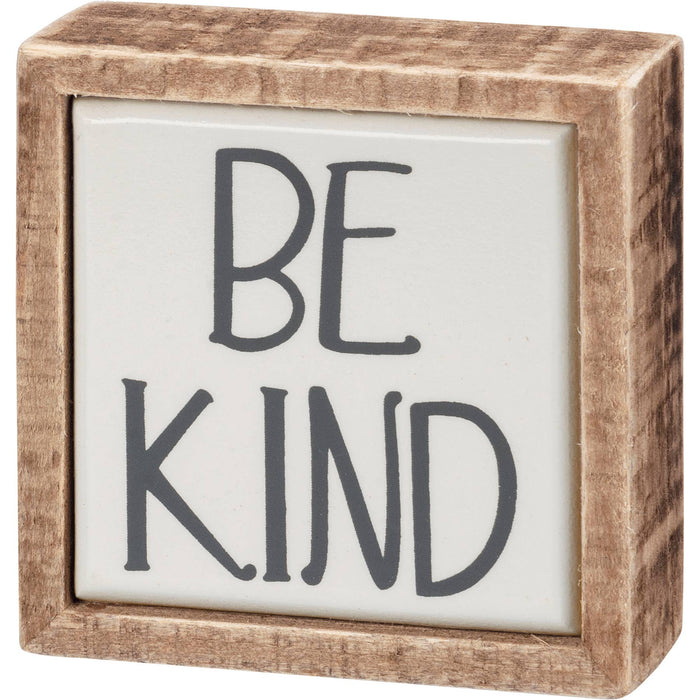Primitives by Kathy - Be Kind Box Sign Mini