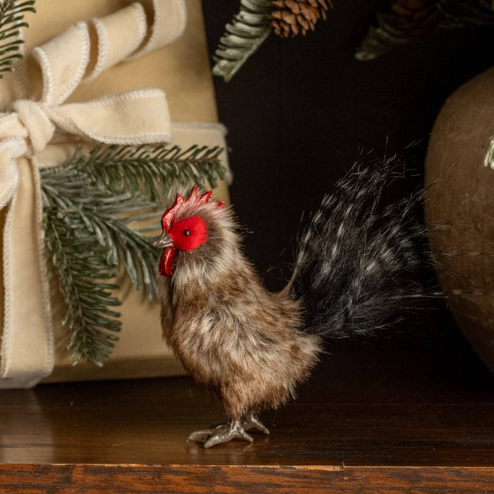 Ragon House - STANDING BROWN ROOSTER