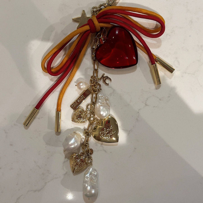 Nickel and Suede - Gold KC Initial Charm
