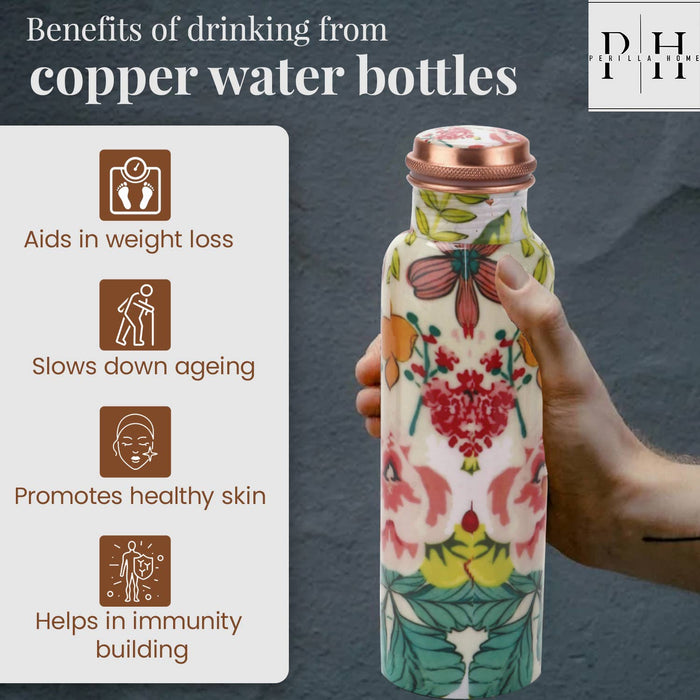Perilla Home - Flower Copper Bottle (1L)