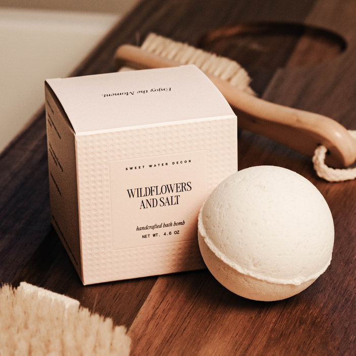 Sweet Water Decor - *NEW* Wildflowers and Salt 4.6 oz Bath Bomb