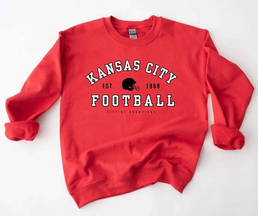 Country Charm Wholesale - CREW | KANSAS CITY FOOTBALL HELMET + CITY OF CHAMPIONS: MEDIUM