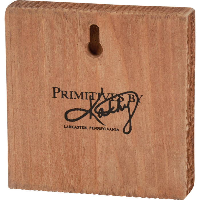 Primitives by Kathy - Chicken Coop Block Sign