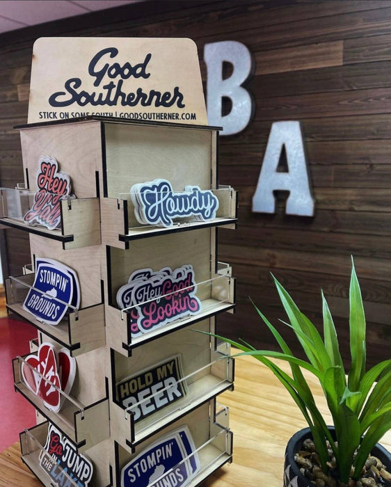 Good Southerner - Rotating Sticker Stand Display Rack
