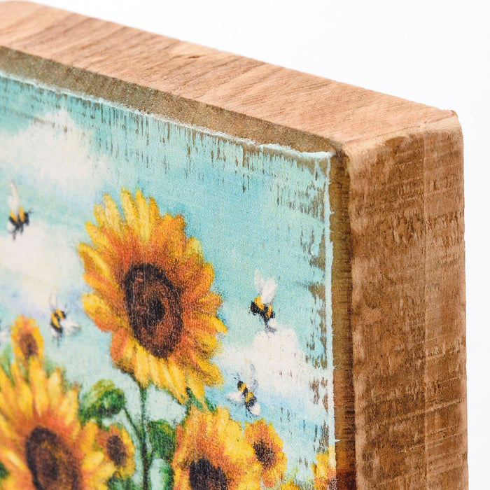 Primitives by Kathy - Sunflowers Block Sign