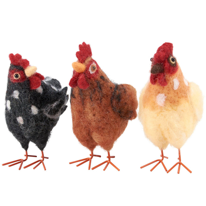 Primitives by Kathy - Brood Of Hens Critter Set