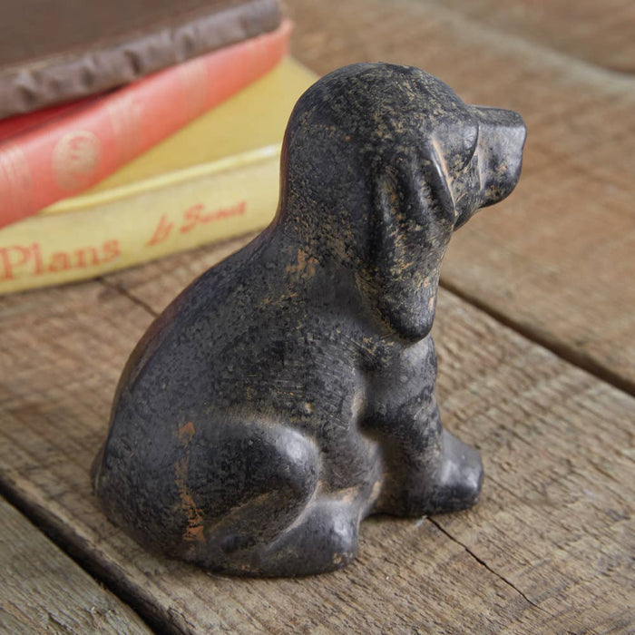 CTW Home Collection - Cast Iron Puppy Figurine