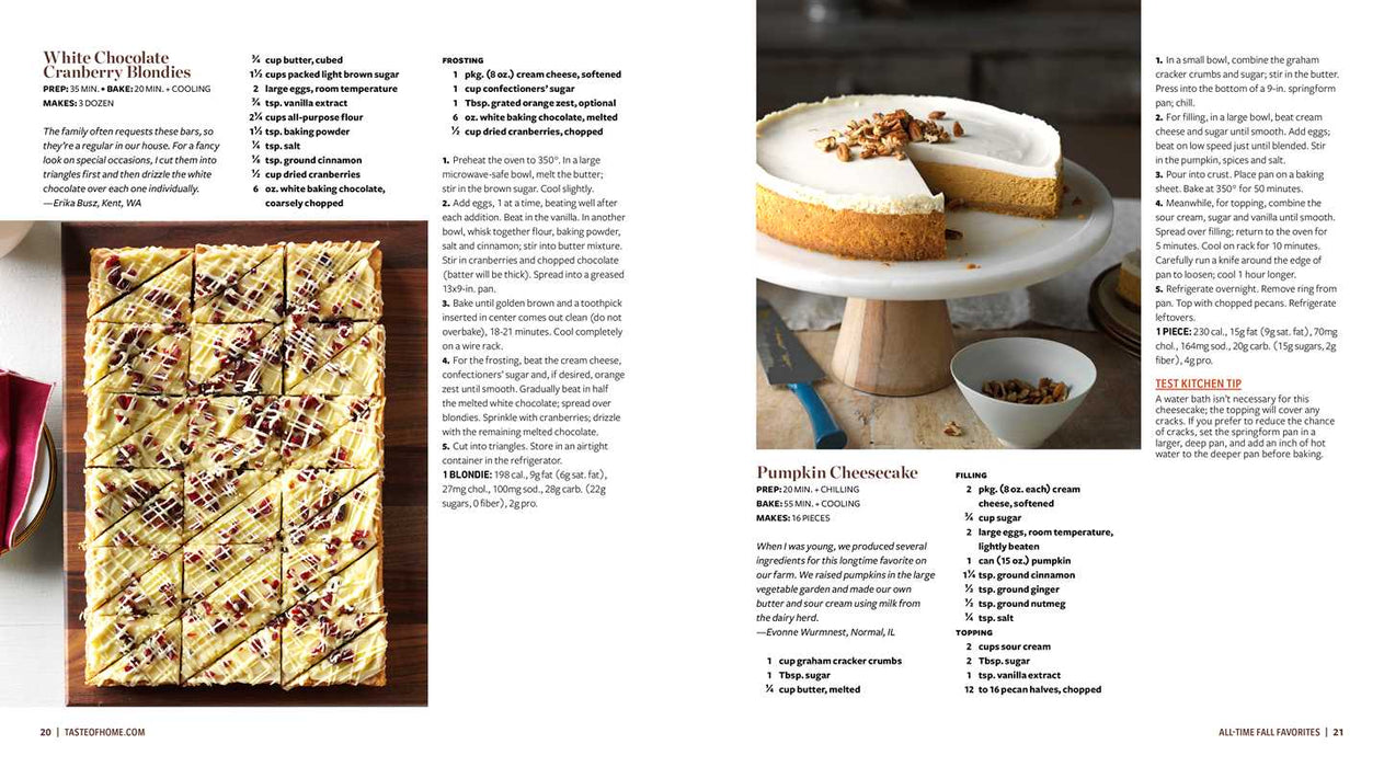 Simon & Schuster - Taste of Home Fall Baking by: Paperback; 320 pages / English