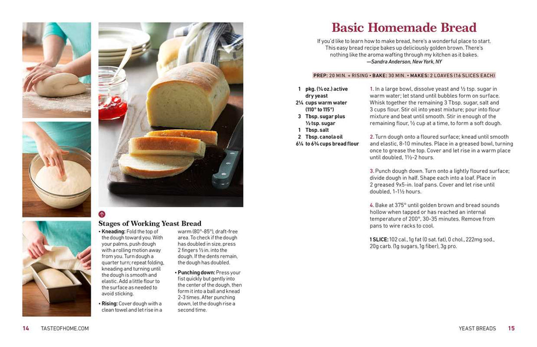 Simon & Schuster - Taste of Home Breads by: Spiral; 208 pages / English