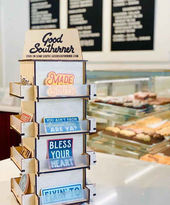 Good Southerner - Rotating Sticker Stand Display Rack
