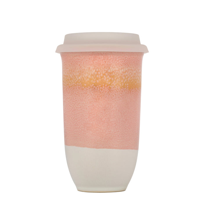 Nova Ceramics Travel Mugs - Afterglow Cup 16oz (Includes Lid & Band)