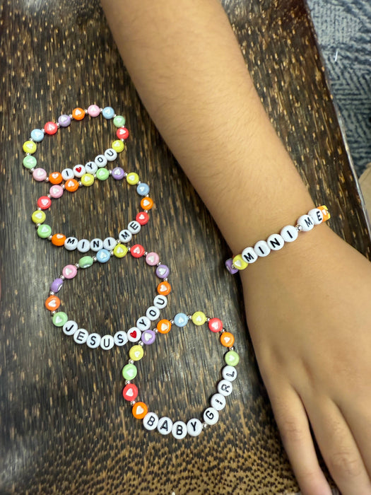 Paco Designs - Children's Multi Color Heart Bracelet