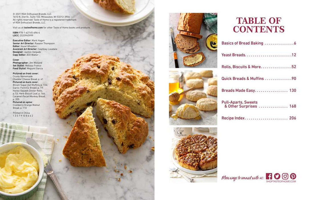 Simon & Schuster - Taste of Home Breads by: Spiral; 208 pages / English