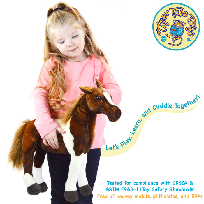 VIAHART Toy Co. - Hanna The Horse | 16 Inch Stuffed Animal Plush