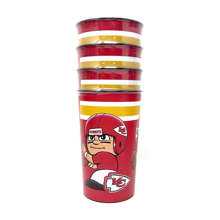 Party Animal, Inc. - Kansas City Chiefs Party Cup 4-Pack