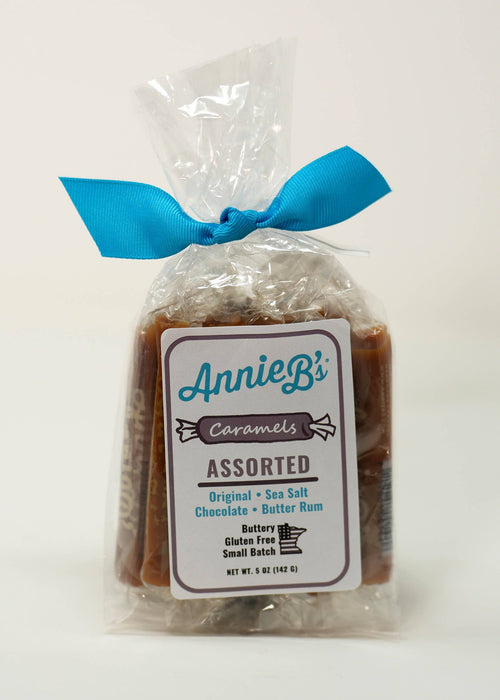 Annie B's - 10pc. Caramel Gift Bag - Set of 5: Chocolate Mix