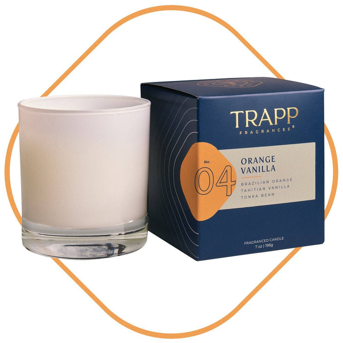 Trapp Fragrances - No. 04 Orange Vanilla 7 oz. Candle in Signature Box