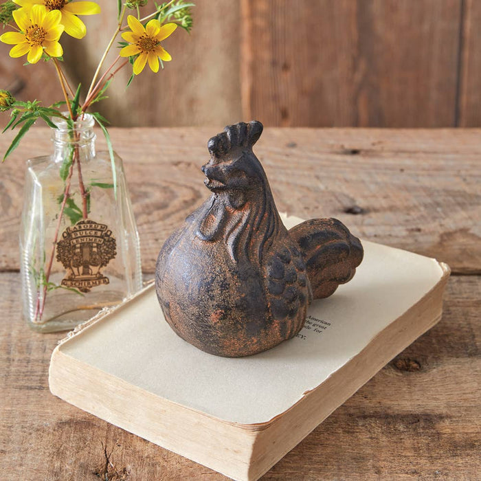 CTW Home Collection - Rustic Mini Tabletop Rooster