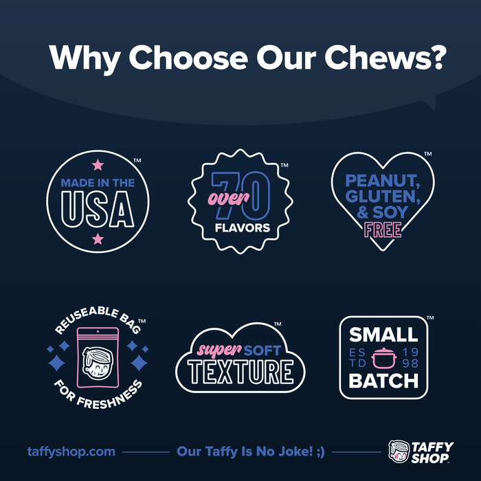 Taffy Shop - Taffy Shop Favorites Classic Taffy Mix™: Personal (7oz)