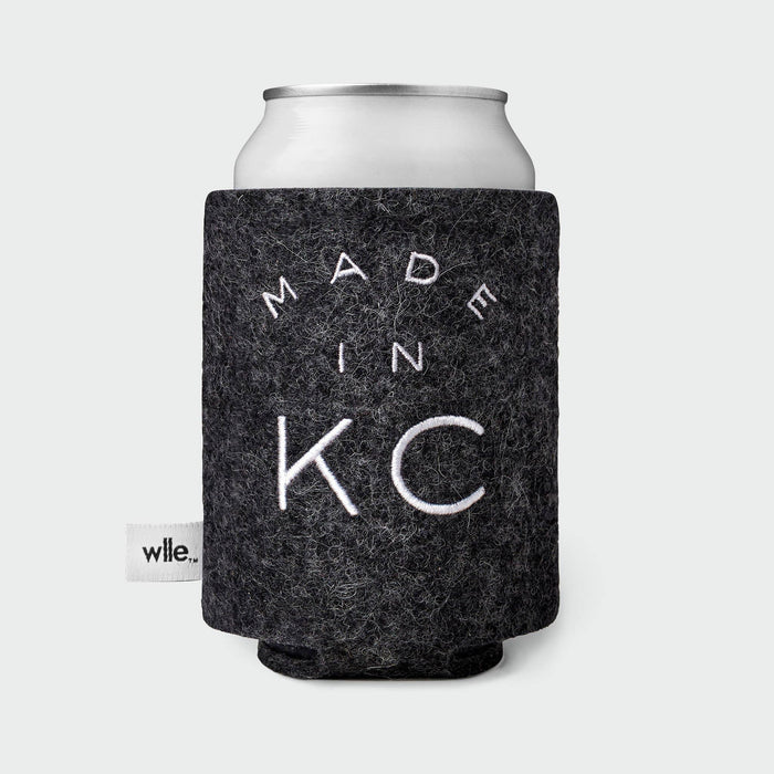 Drink Sweater - Made in KC - Graphite and White